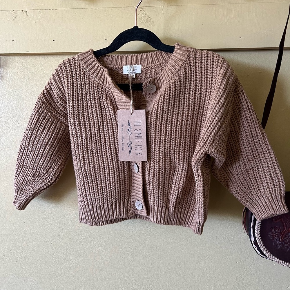 Chunky cardigan